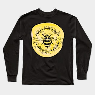 Cute Bumble Bee Long Sleeve T-Shirt